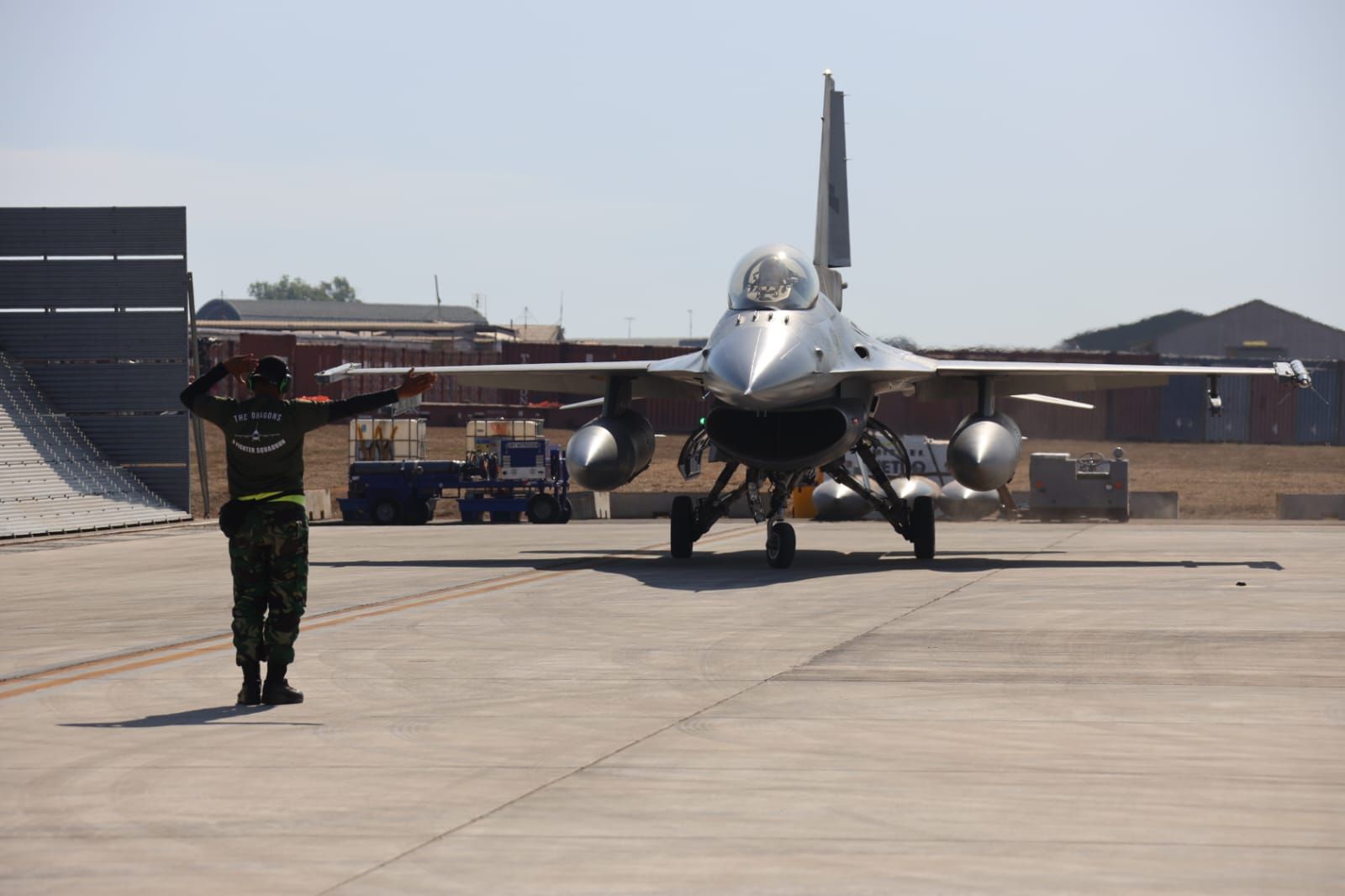 Penerbang F-16 TNI AU Jalani Latihan Integrasi Fase Terakhir di Pitch Black 2022