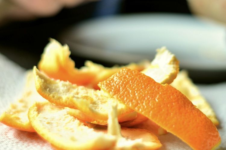 Ilustrasi kulit jeruk