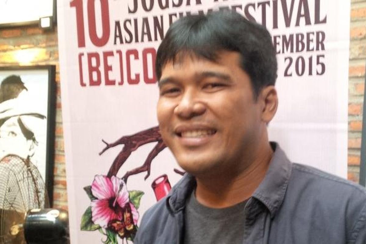 Produser film Siti, Ifa Isfansyah, menghadiri jumpa pers Jogja-Netpac Asian Film Festival yang bertajuk [Be]Coming, di Pavilium 28, Petogogan, Jakarta Selatan, Senin (24/11/2015).