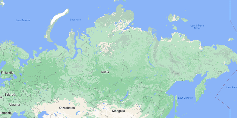 Peta Rusia