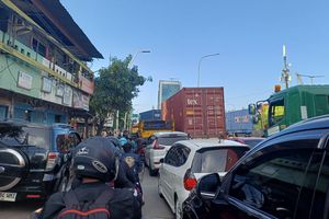 Sopir Truk Sebut Macet Parah di Tanjung Priok Bukan karena Lonjakan Aktivitas Pelabuhan