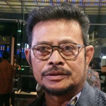 Gubernur Sulawesi Selatan Syahrul Yasin Limpo (SYL) ketika ditemui di Balai Sarbini, Jakarta, Rabu malam (10/1/2018). 