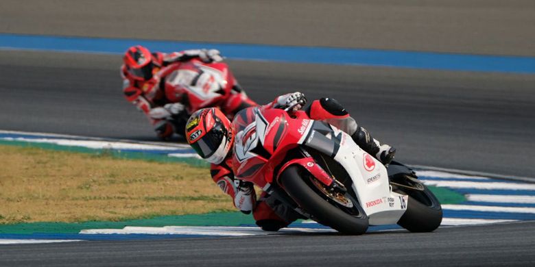 Pebalap Honda siap berlaga di Asia Road Racing Championship (ARRC) musim 2018 Buriram .