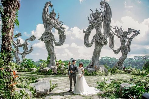 Taman Dedari di Bali, Wisata Baru dengan Kemegahan Puluhan Patung Batu