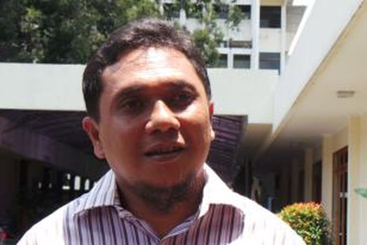 Pimpinan jemaat HKBP Filadelfia Bekasi Pendeta Palti Panjaitan