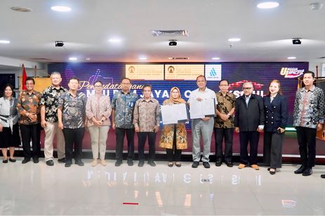 Perpanjang Kerja Sama, PAM JAYA dan UI Resmikan Bantuan Water Dispenser untuk SKSG-SIL UI