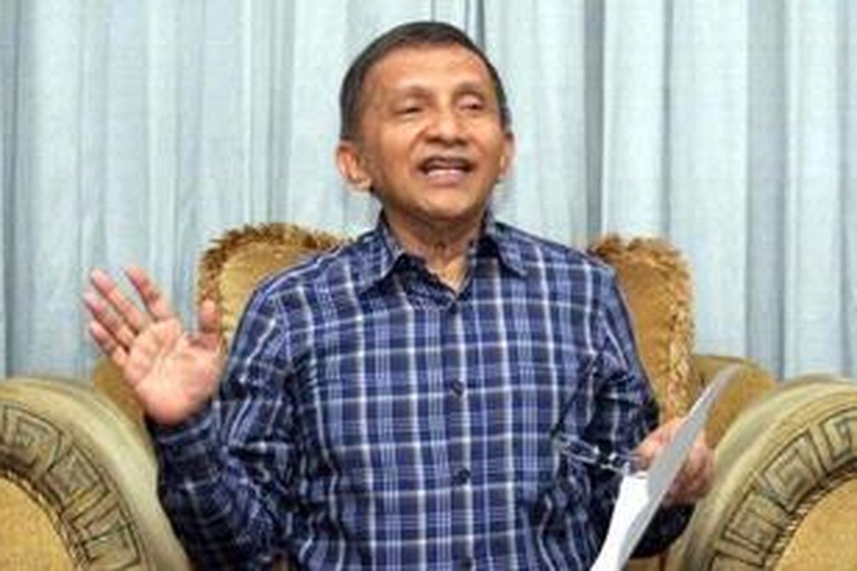 Ketua Majelis Pertimbangan Partai Amanat Nasional (PAN) Amien Rais