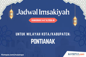 Jadwal Imsakiyah Kota Pontianak Lengkap Selama Ramadhan 2026