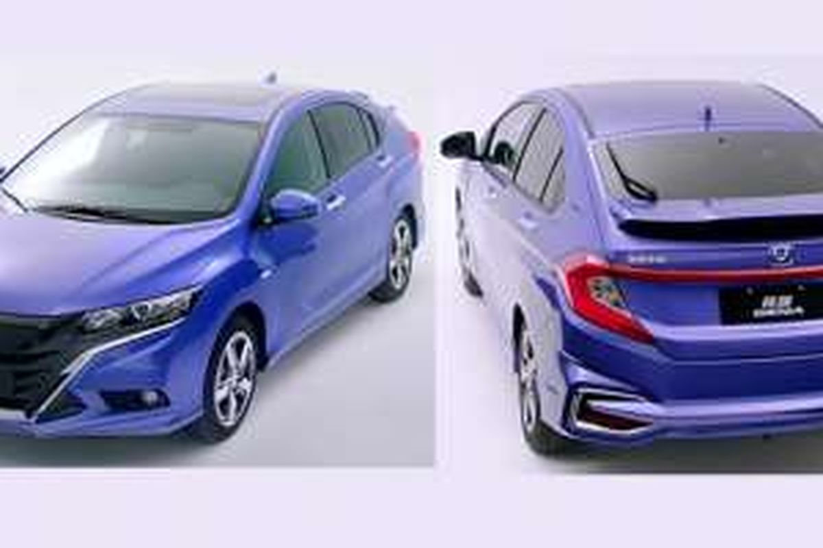 Honda Gienia alias City Hatchback diperkenalkan untuk pasar China.