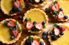 Resep Mini Lemon Tart, Kue Manis Sekaligus Menyegarkan