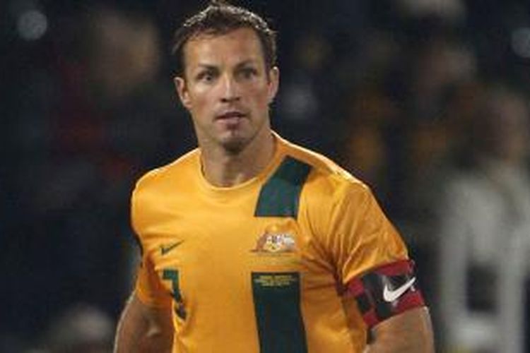 Bek tim nasional Australia, Lucas Neill.