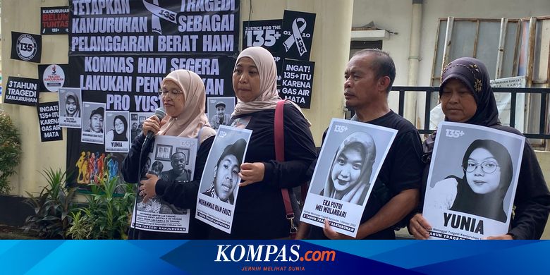 Peringati 3 Tahun Tragedi Kanjuruhan, Keluarga Korban Demo di Depan Komnas HAM