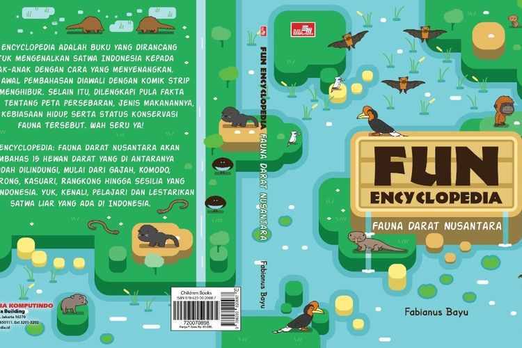 Fun Encyclopedia terbitan Elex Media Komputindo terbagi menjadi dua seri yaitu: Fauna Darat Nusantara dan Fauna Air Nusantara yang diisi dengan komik strip dan informasi terkait satwa-satwa yang ada di Indonesia.