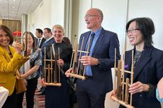 Alunan Angklung Ramaikan Suasana Resepsi Diplomatik di Melbourne