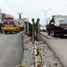 Jembatan Bailey Sudah Dibangun di Jalan Raya Pacing Bekasi yang Ambles Akibat Banjir