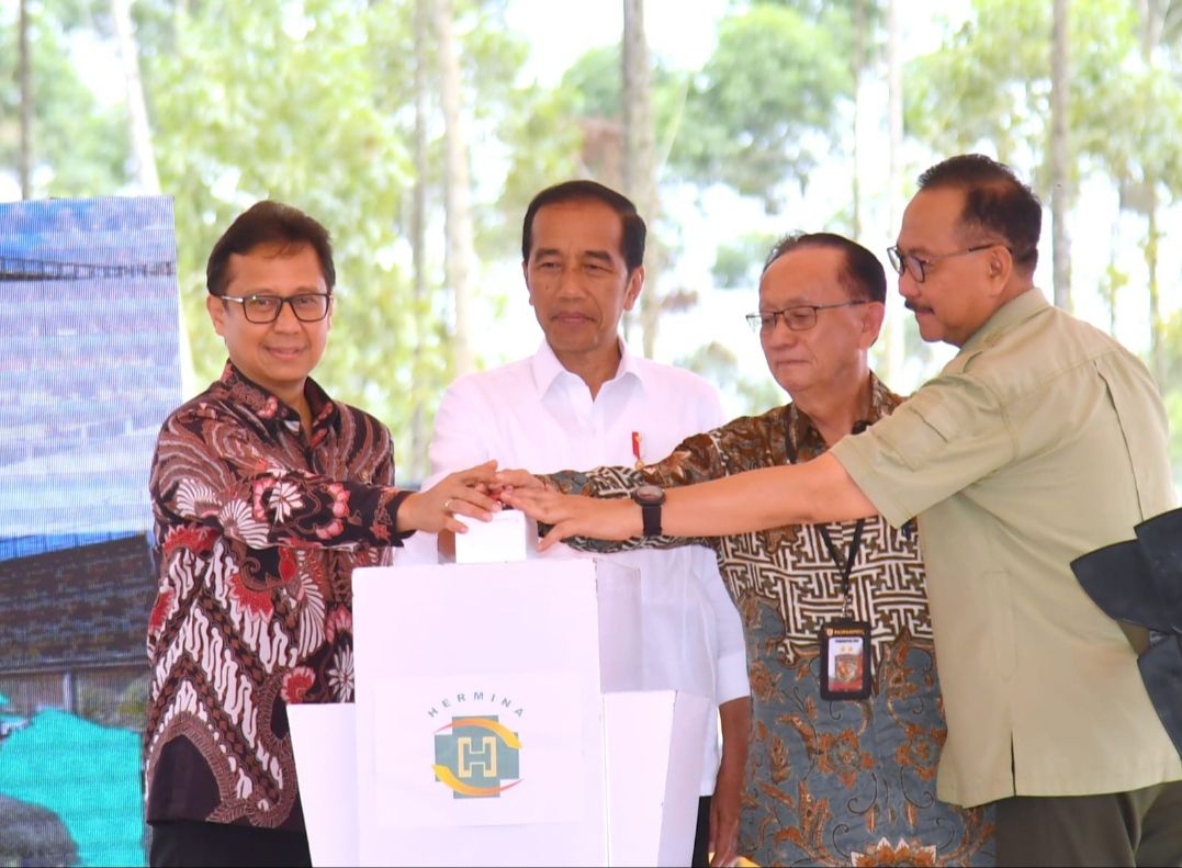 Jokowi Resmikan Pembangunan RS Hermina di IKN, Investasi Capai Rp 650 Miliar