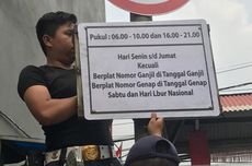 28 Akses Tol Dalam Kota Jakarta Kena Ganjil Genap Hari Ini
