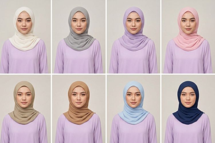 Baju Lilac Cocok dengan Jilbab Warna Apa? Ini 10 Rekomendasinya