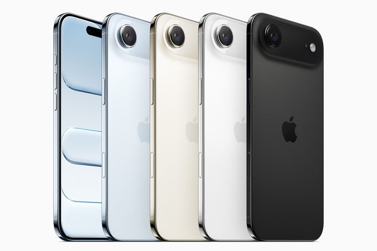 Varian warna iPhone17 Air.