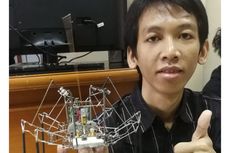 Kisah Ahmad Si Perakit Robot Laba-laba, Tamatan SMP dan Penyandang Disabilitas