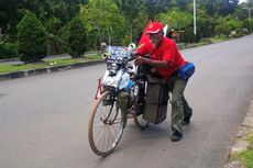 Berkat Bawang Putih, Kakek Slamet Mampu Berkeliling Indonesia dan 3 Negara dengan Sepeda