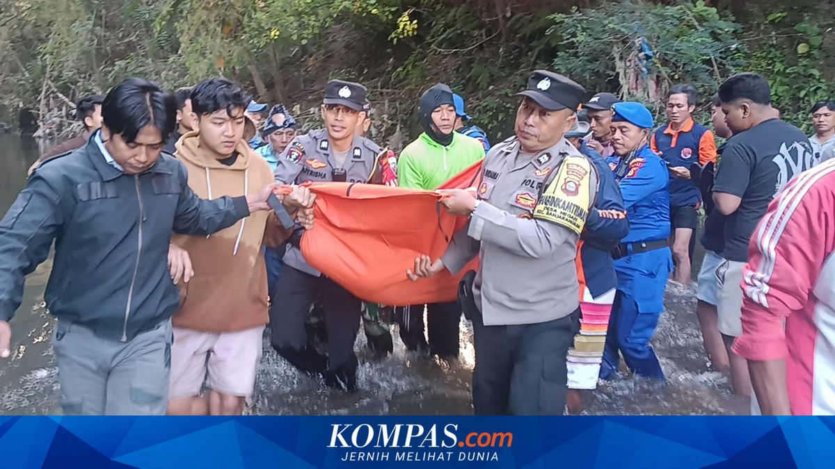 Mayat Pria Mengambang di Sungai Klungkung, Ada Luka Robek, Diduga Korban Kekerasan