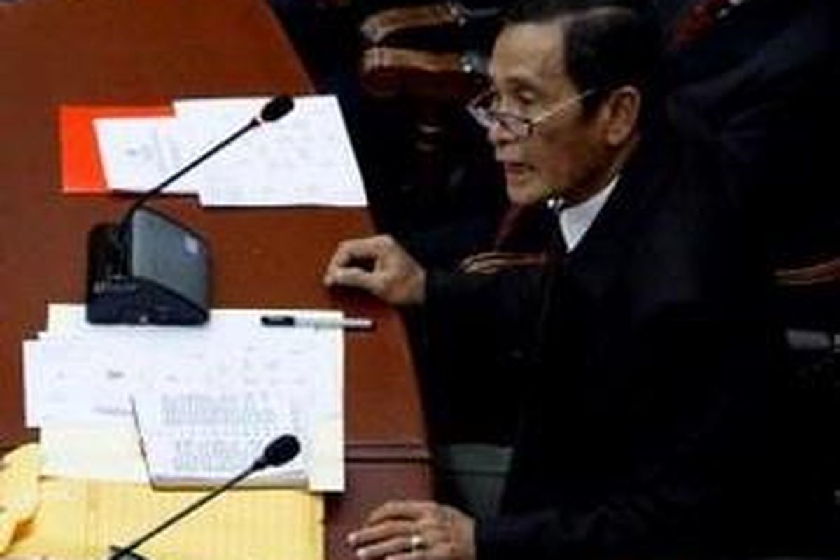 Pelaksana tugas (Plt) Ketua KPK Tumpak Hatorangan Panggabean.