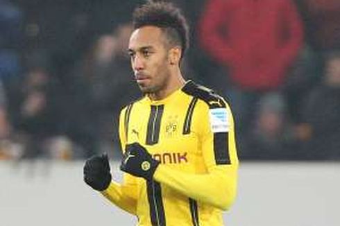 100 Gol Aubameyang untuk Borussia Dortmund