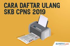 INFOGRAFIK: Cara Daftar Ulang SKB CPNS 2019 melalui SSCN