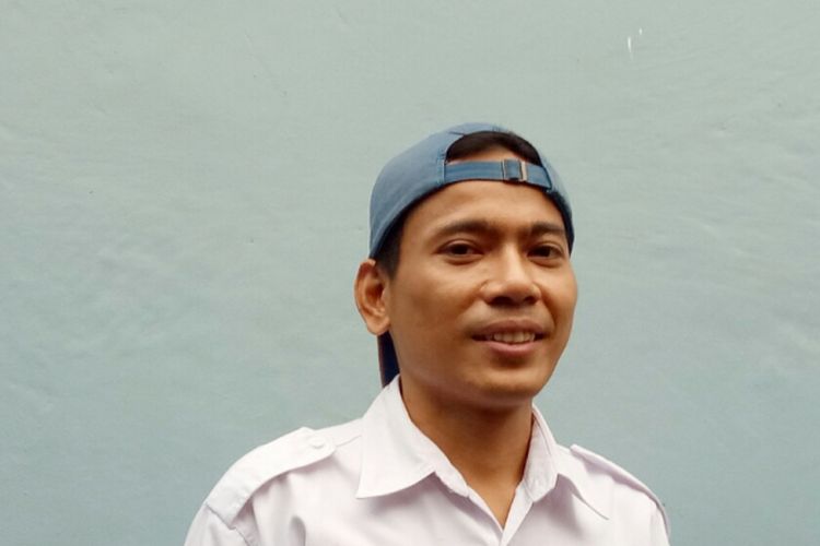 Aris Idol saat ditemui di kawasan Kapten Tendean, Jakarta Selatan, Selasa (13/6/2017).