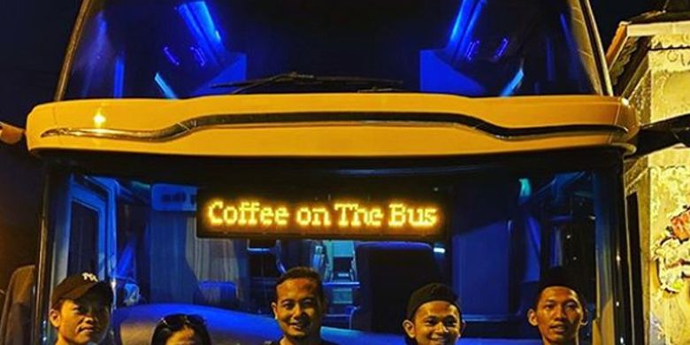 Imbas Pandemi Bus Pariwisata Disulap Jadi Kedai Kopi Berjalan Halaman All Kompas Com