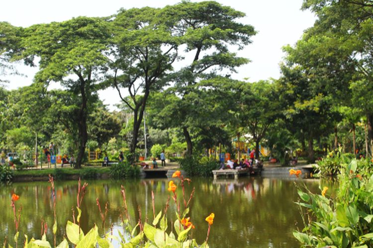 Kebun Bibit Wonorejo, salah satu destinasi wisata alam Surabaya.