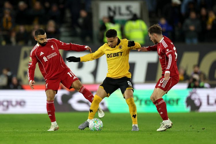 Hasil Wolves Vs Liverpool 2-1: The Reds Tersungkur di Menit Akhir