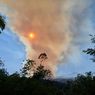 Lereng Gunung Argopuro Terbakar, Api Melahap Hutan Cemara