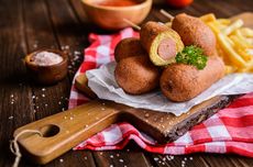 Resep Corndog ala Korea, Pakai Sisa Sosis Bakaran Tahun Baru