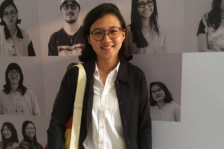 Clavi Kirana, founder brand lokal CLV, saat menghadiri press conference PINTU Incubator, pada Kamis (10/7/2025). 