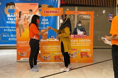 Bantu Tanggulangi Pandemi Covid-19, Darya-Varia Laboratoria Bagikan Enervon-C Gratis di 2 Sentra Vaksin