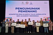 Dorong Akselerasi dan Target 2030, Ini Para Pemenang Lomba Esai dan Jurnalistik SDG Academy Indonesia