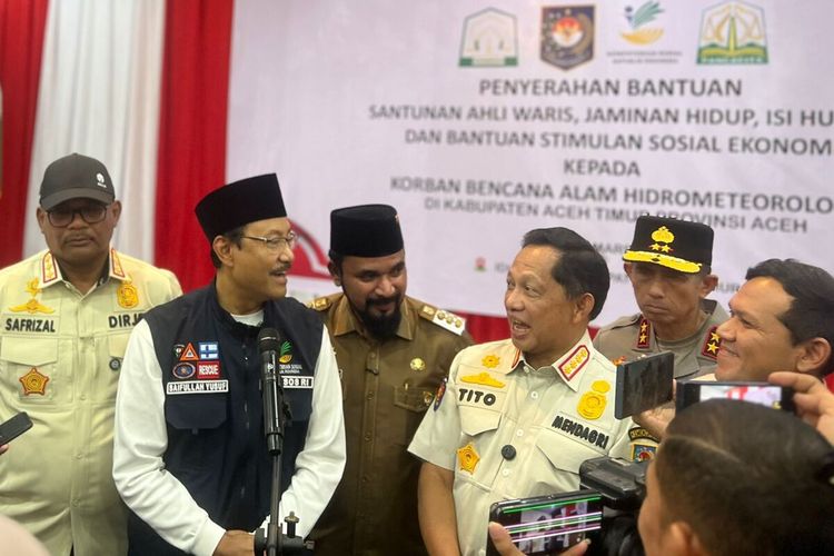 Sentil Pemda yang Lambat di Aceh, Mendagri Tito: Jangan Salahkan Pusat Kalau Huntap Belum Dibangun