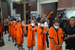 Polda Kalteng Ringkus 8 Tersangka Kasus Karhutla, Ada Oknum PNS yang Terlibat Bakar Lahan