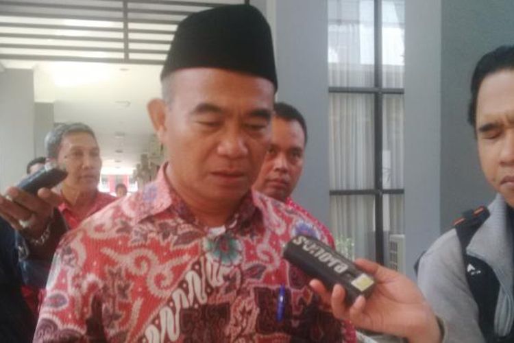 Mendikbud Muhajir Effendi di Surabaya, Sabtu (6/8/2016).