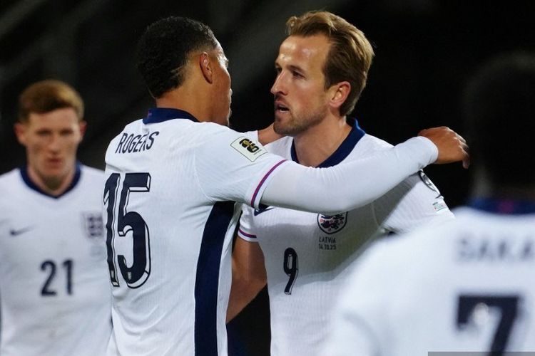 Hasil Latvia Vs Inggris 0-5: Rekor Sempurna, Inggris Lolos Piala Dunia