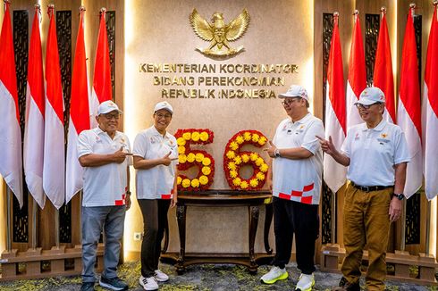 HUT Kemenko Perokonomian ke-56, Airlangga Soroti Ekonomi Indonesia yang Terus Bertumbuh