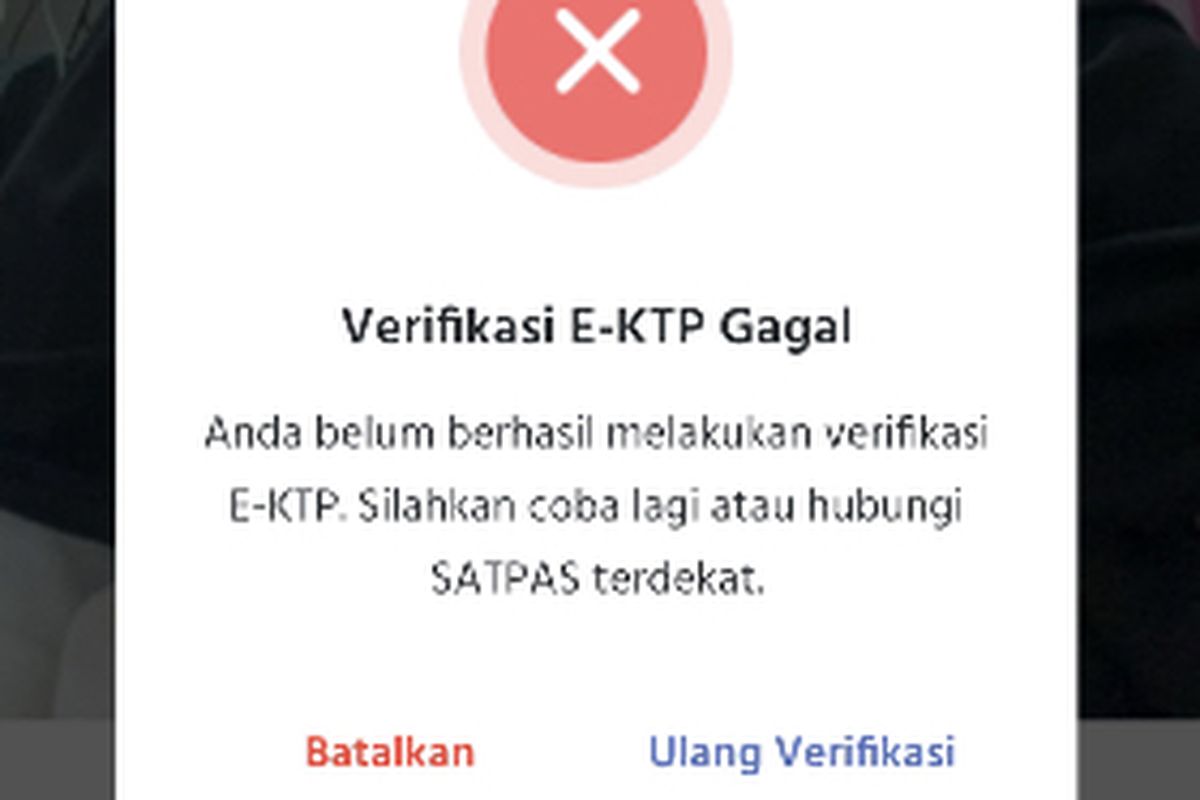 verifikasi e-KTP aplikasi Digital Korlantas Polri