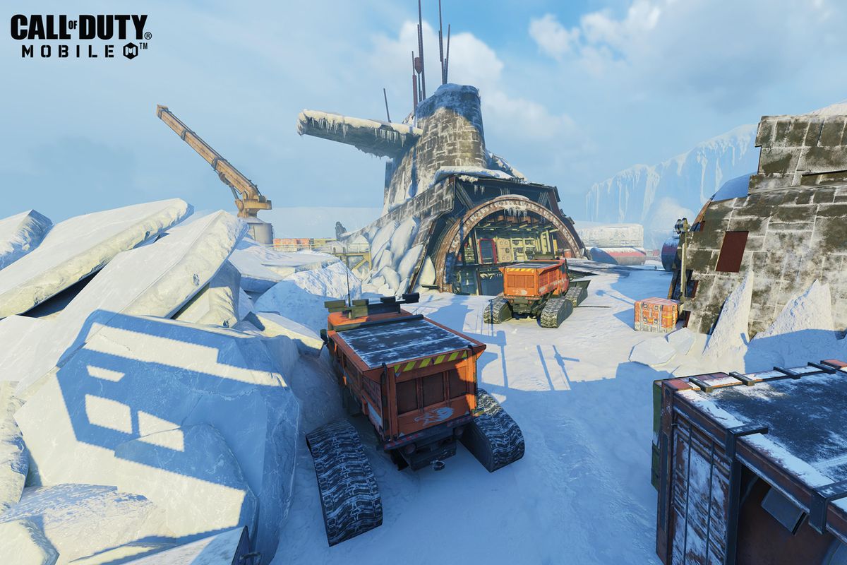 Peta Icebreaker di Call of Duty Mobile Season 11.