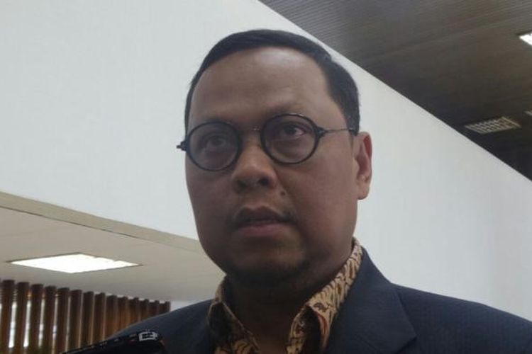 Wakil Ketua Komisi II DPR Lukman Edy di Kompleks Parlemen, Senayan, Jakarta, Kamis (26/1/2017)