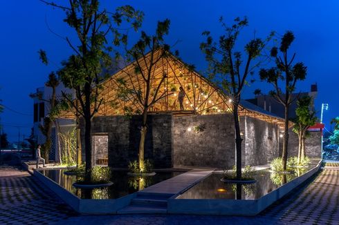 Arsitek Vietnam Gunakan Material Bekas sebagai Bahan Bangunan
