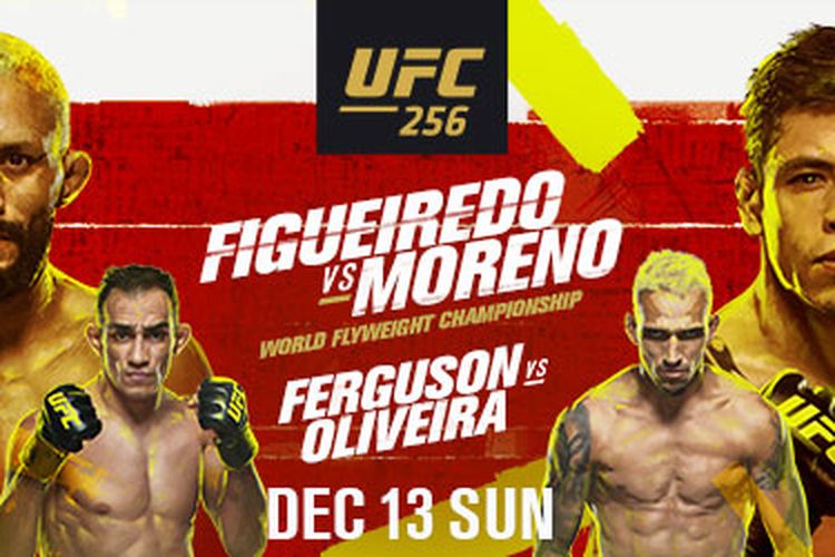 UFC akan kembali bergulir dengan pagelaran UFC 256 dari UFC Apex Arena, Las Vegas, Nevada, Amerika Serikat pada Minggu (13/12/2020) pagi WIB.