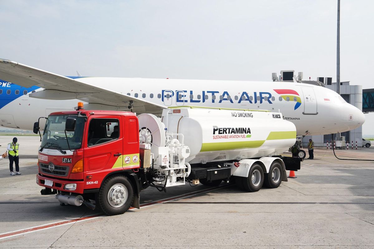 Pelita Air Gunakan Bioavtur dari Minyak Jelantah