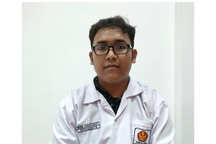 Rizqi Adnan Dzaki, mahasiswa KIP Kuliah Jurusan Kedokteran Universitas Tadulako. 